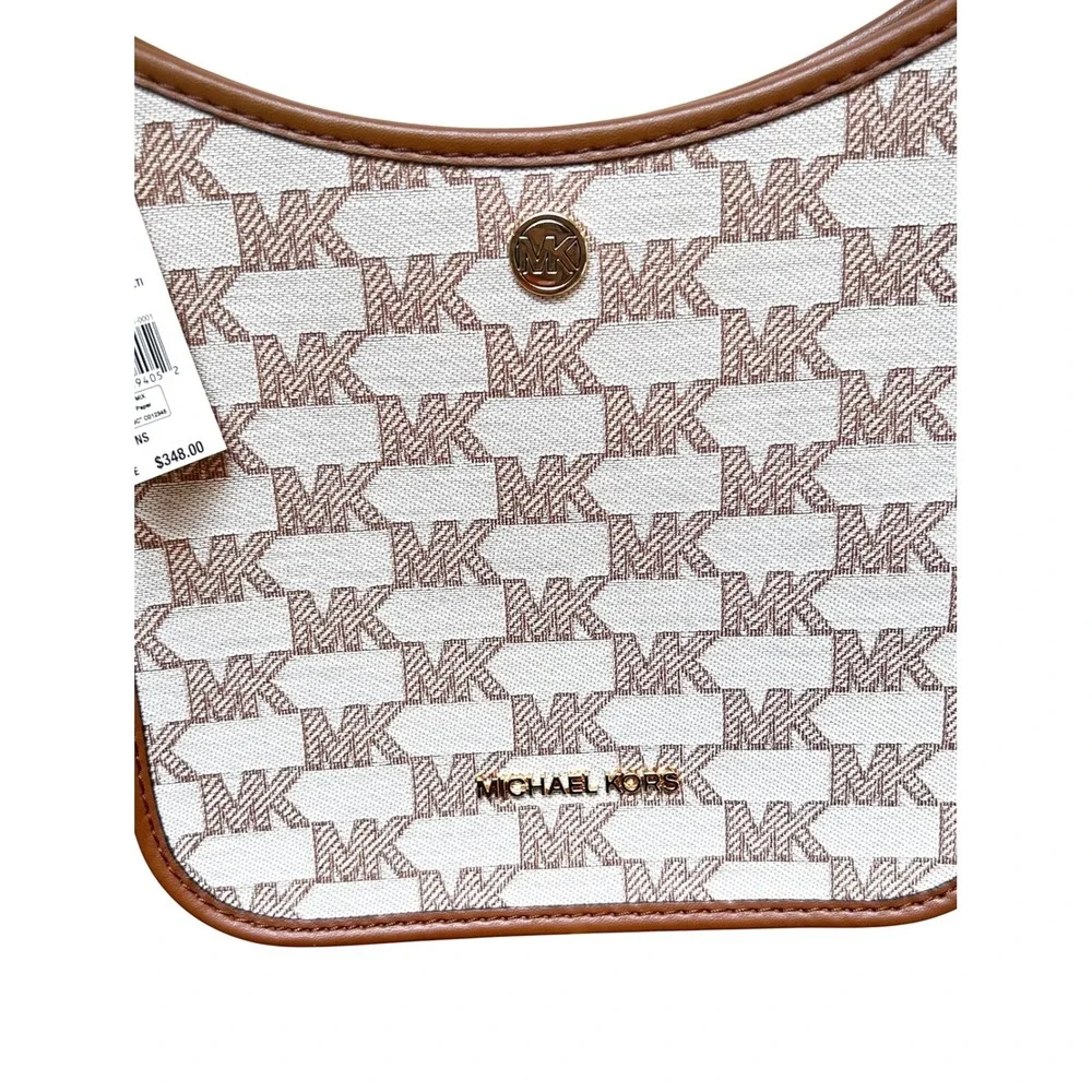 Michael Kors Briley Small Messenger Crossbody Bag MK Logo Lugg Multi 35S2G7BM1J - Picture 9 of 14